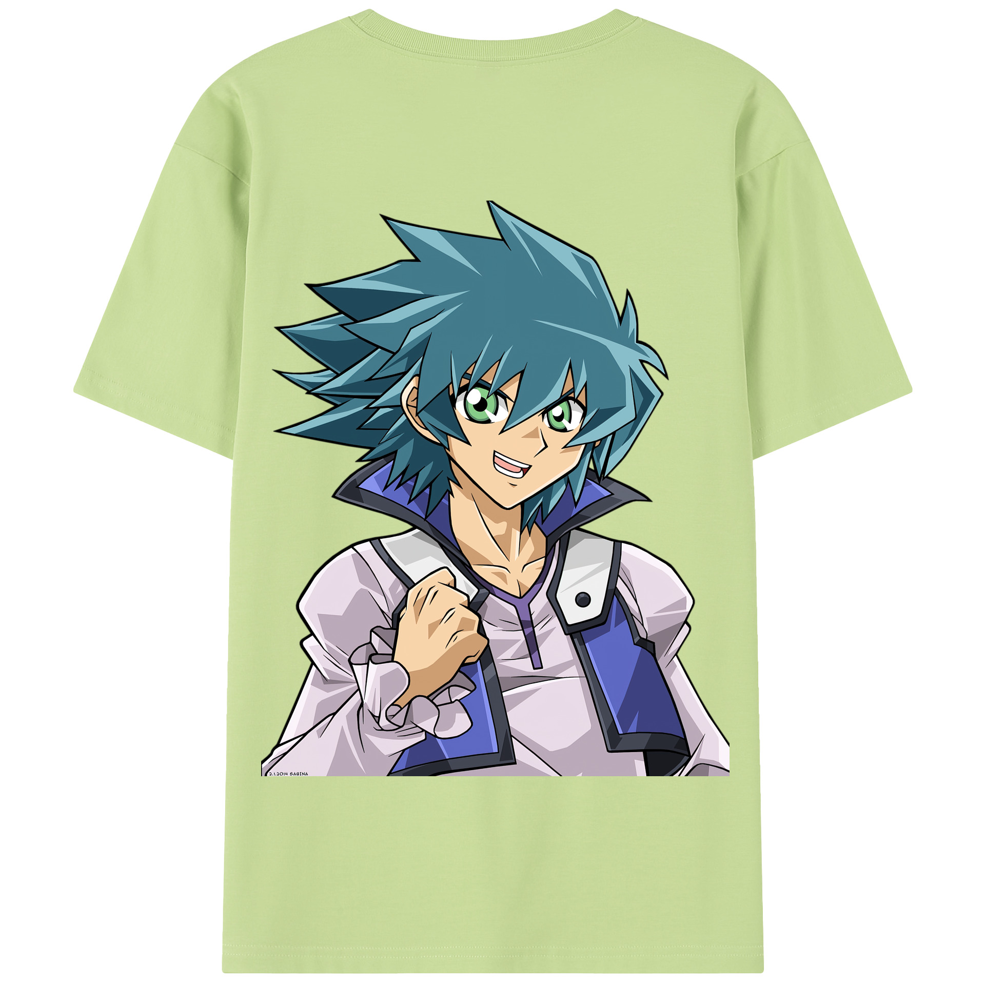 （画像用） 遊☆戯☆王 Yu-Gi-Oh! 綿100％半袖Tシャツ（背面プリント）